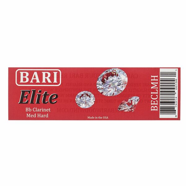 Bari Elite Reed Bb- Clarinet MH