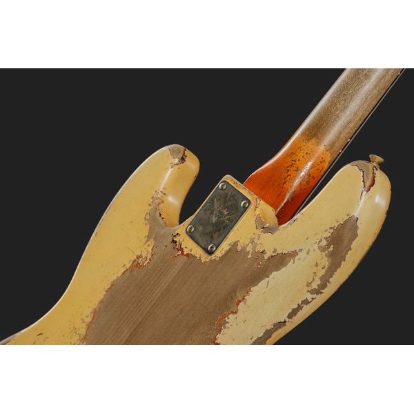 Fender 62 Jazz Bass OWT Relic MBDW