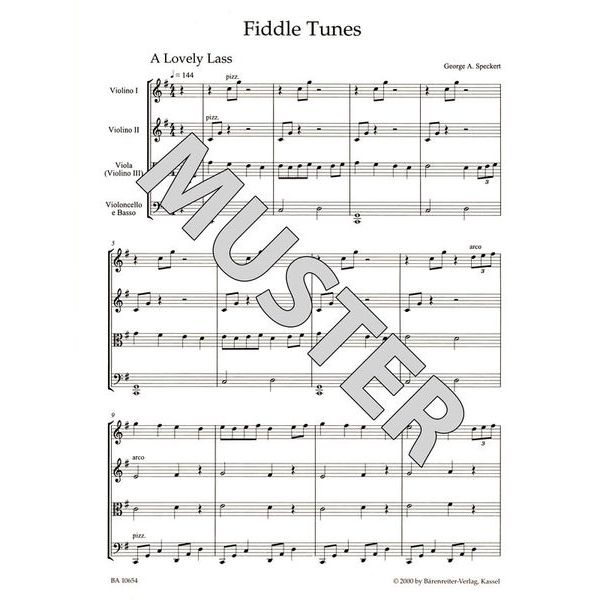 Bärenreiter Fiddle Tunes Easy String