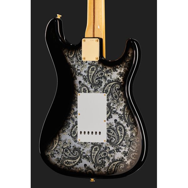 Fender 57 Strat black Paisley LH MBDB