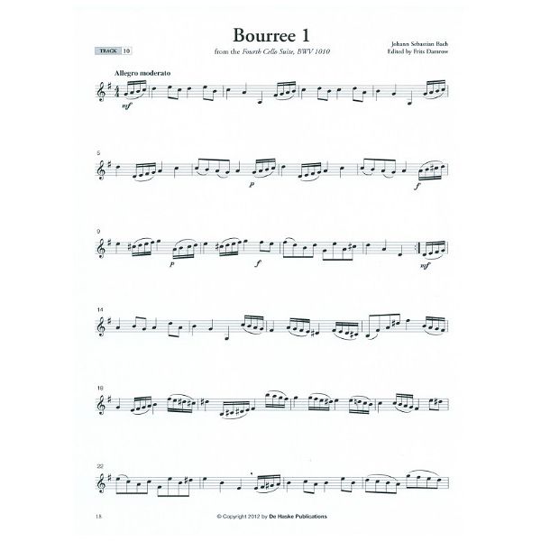 De Haske Bach For Trumpet