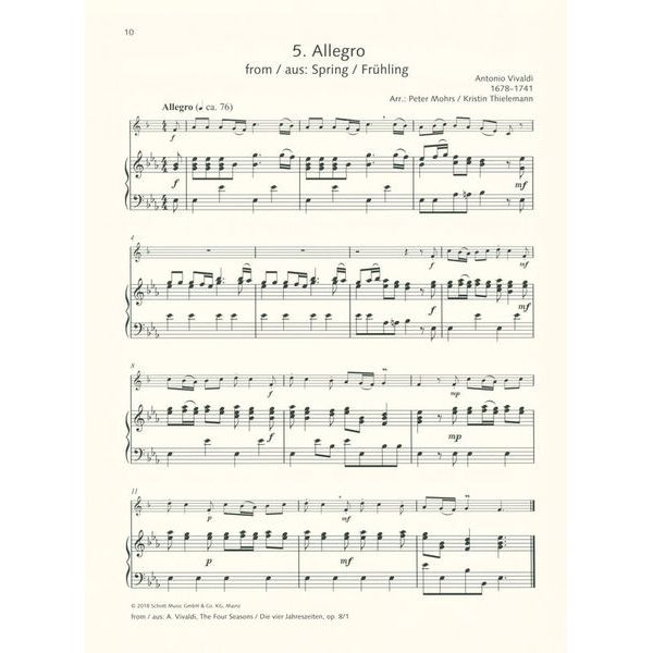 Schott Easy Concert Pieces Trumpet 2