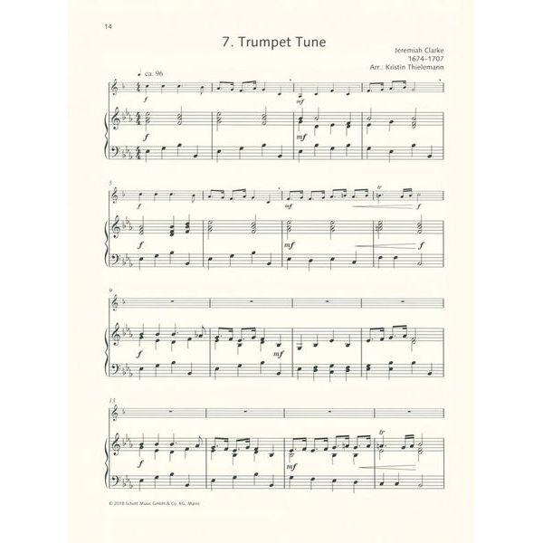 Schott Easy Concert Pieces Trumpet 2