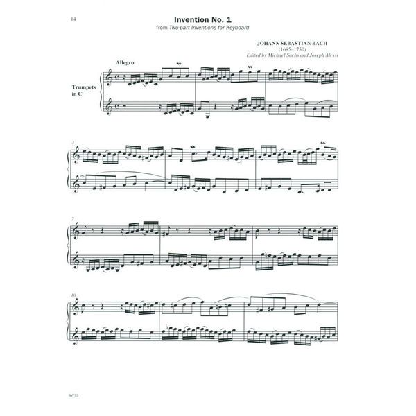 Carl Fischer 14 Duets For Trumpet