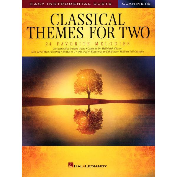 Hal Leonard Classical Themes Two Clarinets