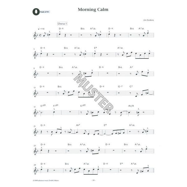 Advance Music Easy Jazz Conception Trumpet