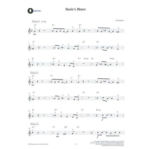 Advance Music Easy Jazz Conception Trumpet