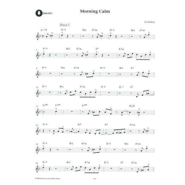 Advance Music Easy Jazz Conception Trumpet