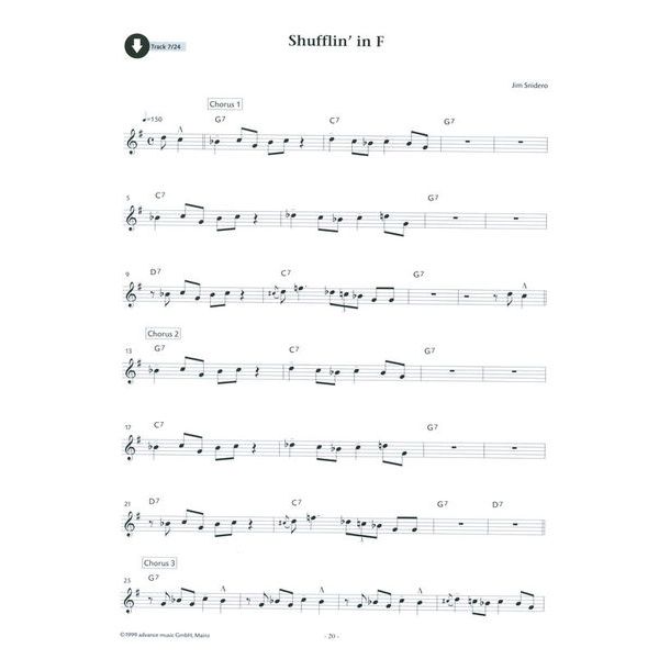 Advance Music Easy Jazz Conception Trumpet