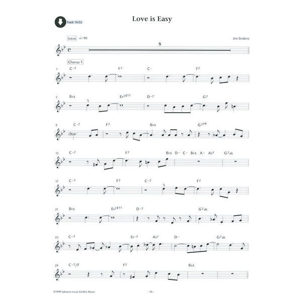 Advance Music Easy Jazz Conception Trumpet