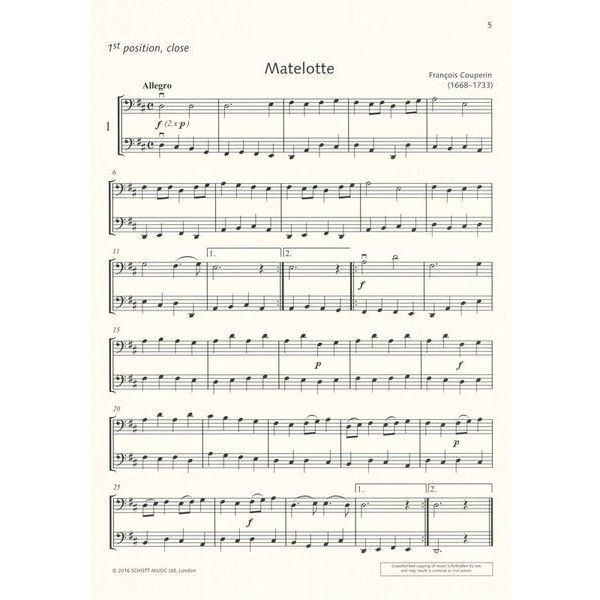 Schott Duets for Fun Cello
