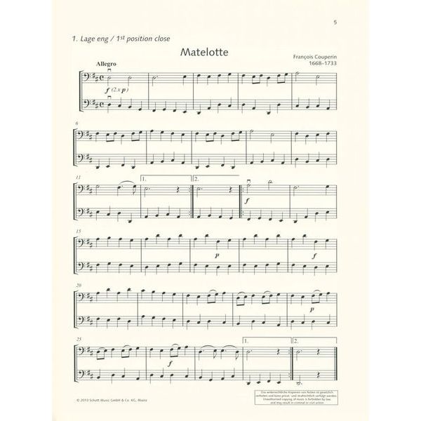 Schott Duets for Fun Cello