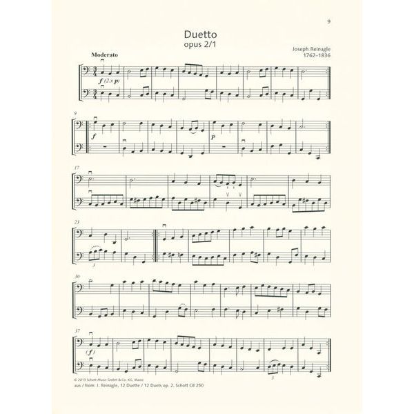 Schott Duets for Fun Cello