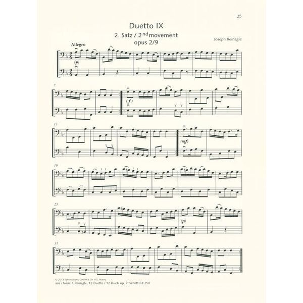 Schott Duets for Fun Cello