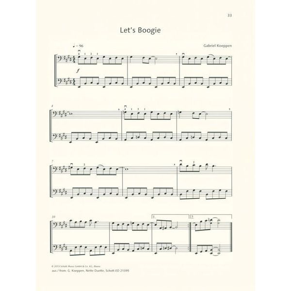 Schott Duets for Fun Cello