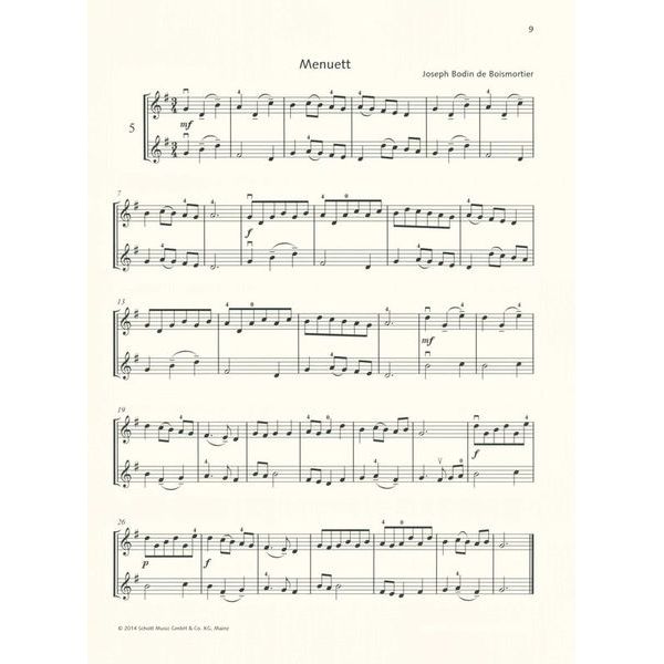 Schott Duets for Fun Violin
