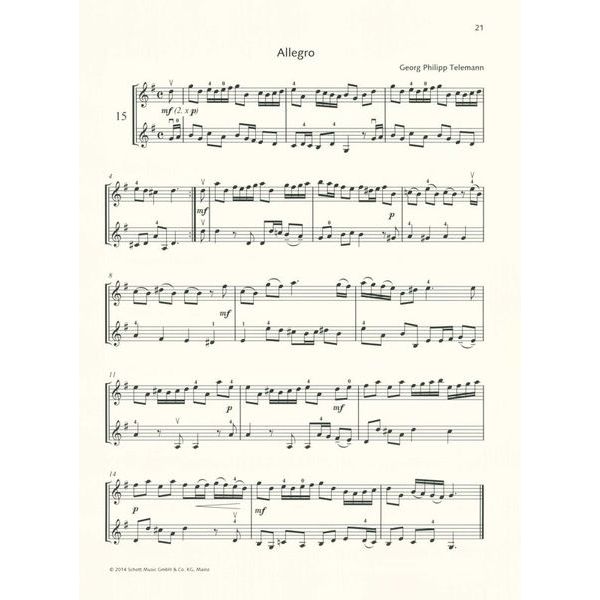 Schott Duets for Fun Violin