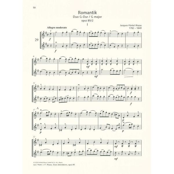 Schott Duets for Fun Violin