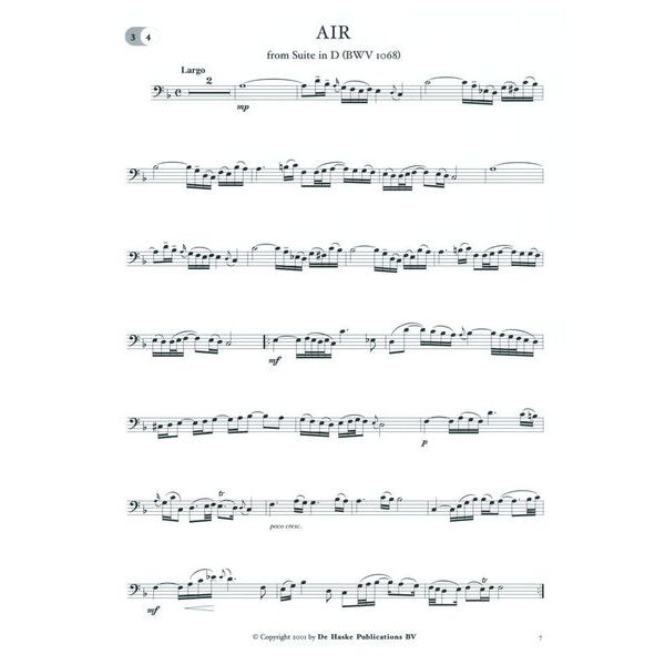 De Haske Play Bach Trombone/Euphonium