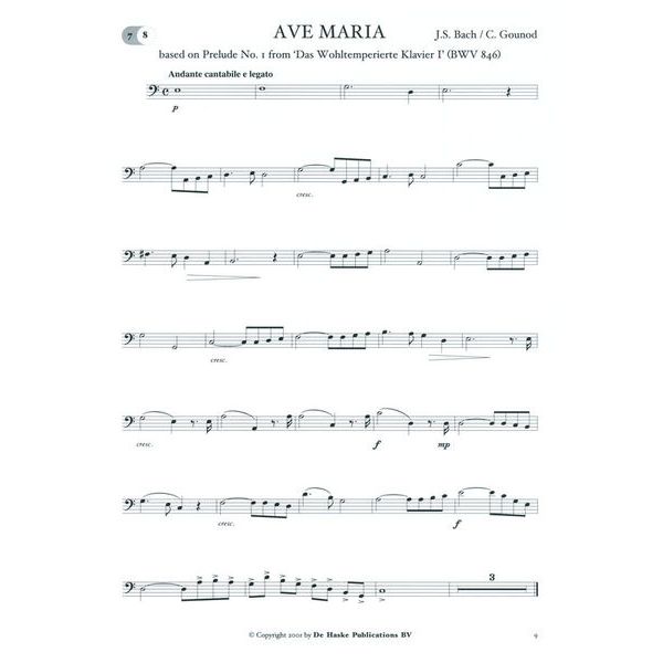 De Haske Play Bach Trombone/Euphonium