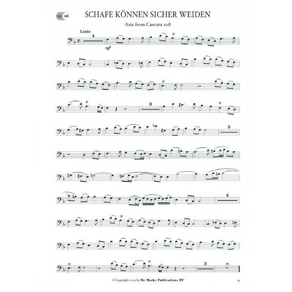 De Haske Play Bach Trombone/Euphonium