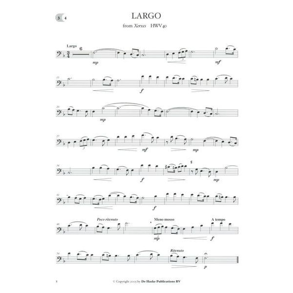 De Haske Play Händel Trombone/Eup