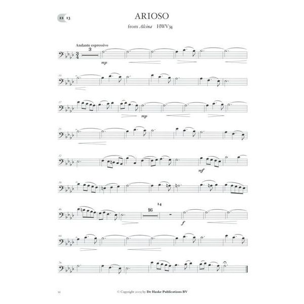 De Haske Play Händel Trombone/Eup