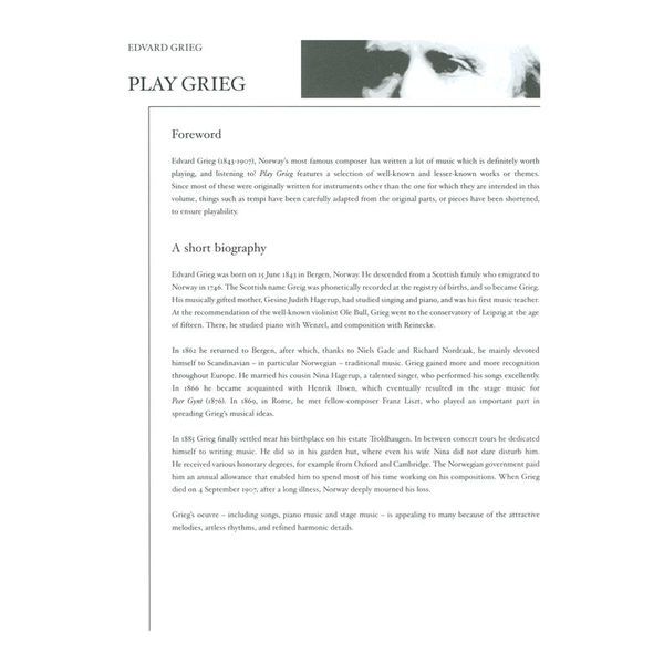 De Haske Play Grieg Alto Saxophon