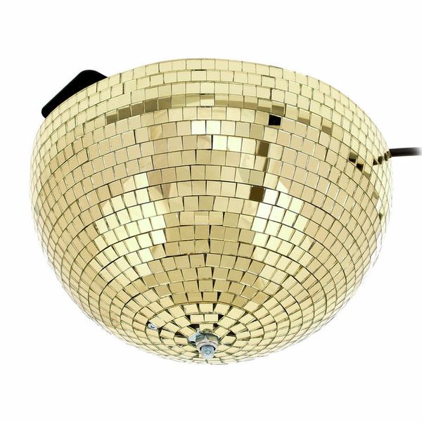 Eurolite Half Mirror Ball 30cm gold