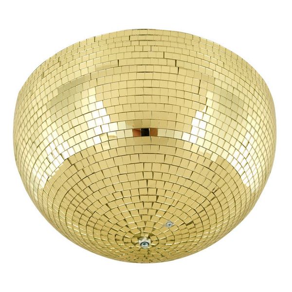 Eurolite Half Mirror Ball 40cm gold