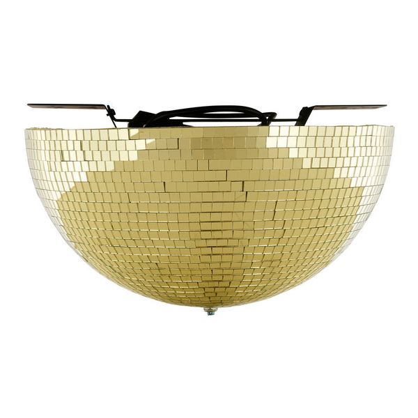 Eurolite Half Mirror Ball 40cm gold