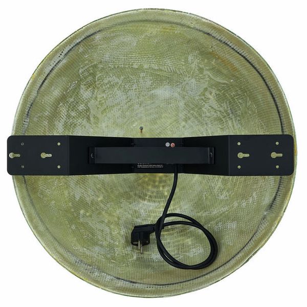 Half Mirror Ball 30cm black motorized - eurolite