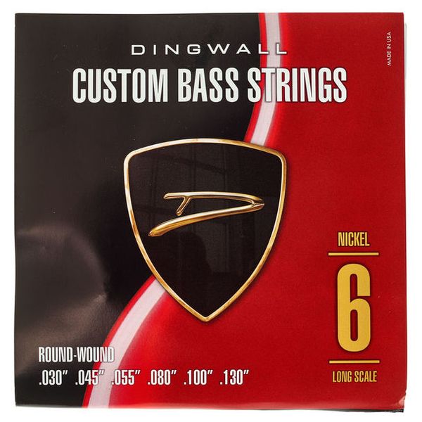 Dingwall 6-Str. Bass 030-130 Set RW NP
