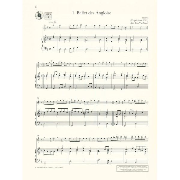 Schott Renaissance Recorder 4