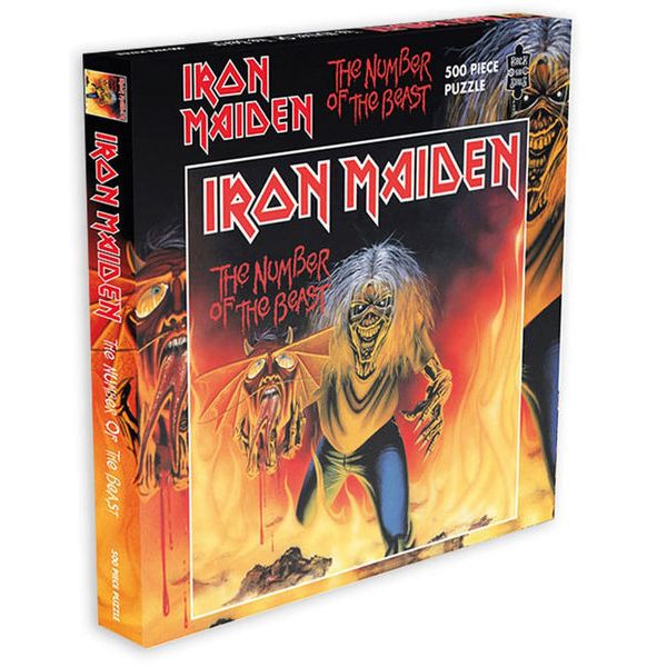 NMR Brands Puzzle Iron Maiden Number