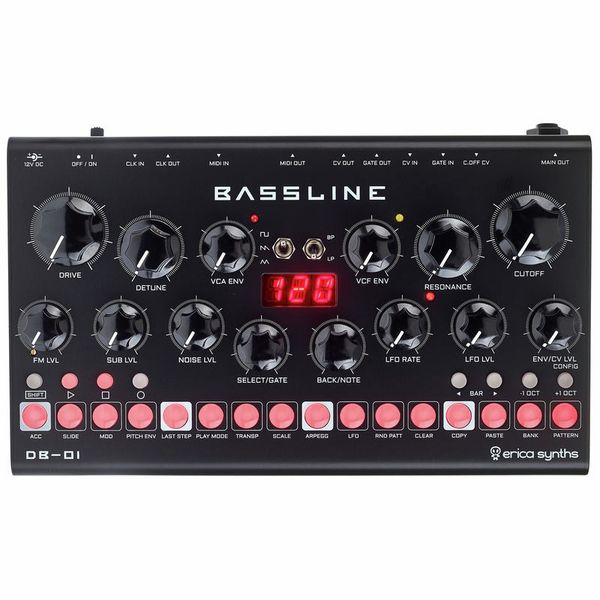 新品大特価 Erica Synths Bassline DB-01：MUSICLAND KEY -楽器-