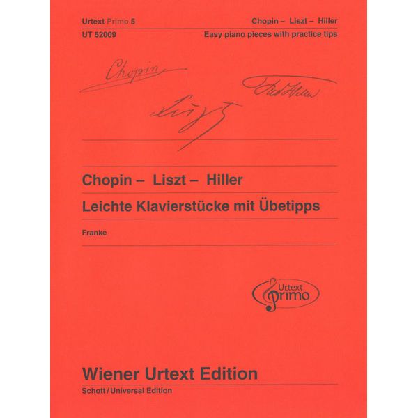 Wiener Urtext Edition Chopin – Liszt – Hiller