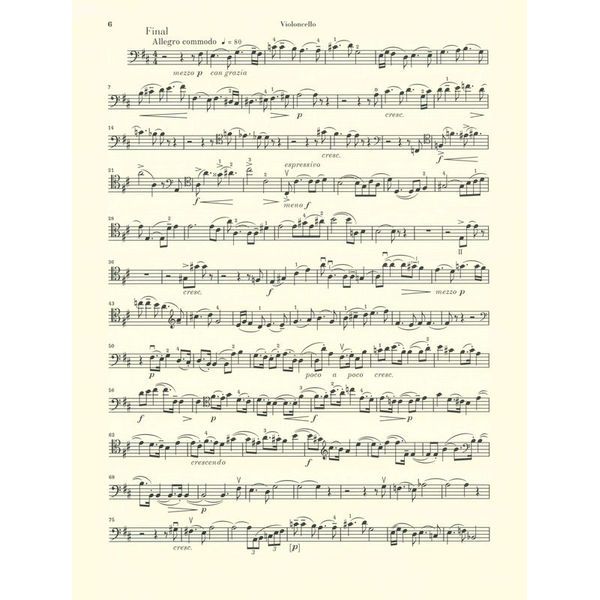Henle Verlag Fauré Cellosonate Nr. 1