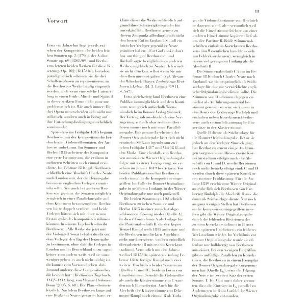 Henle Verlag Beethoven Sonate D-Dur Cello