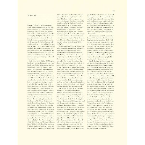 Henle Verlag Beethoven Sonate D-Dur Cello