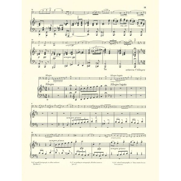 Henle Verlag Beethoven Sonate D-Dur Cello