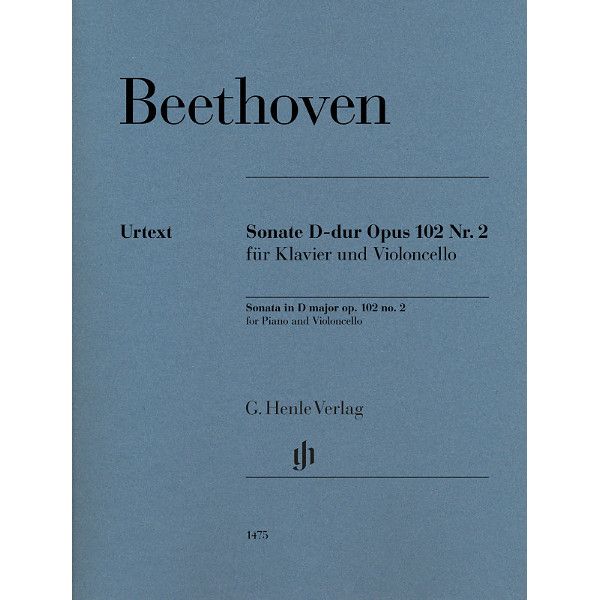 Henle Verlag Beethoven Sonate D-Dur Cello