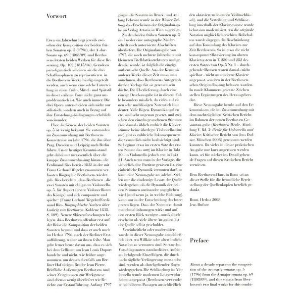 Henle Verlag Beethoven Sonate F-Dur Cello