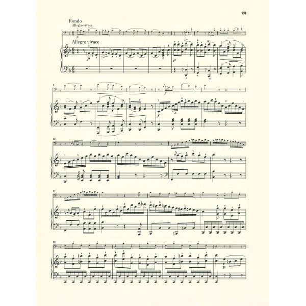 Henle Verlag Beethoven Sonate F-Dur Cello