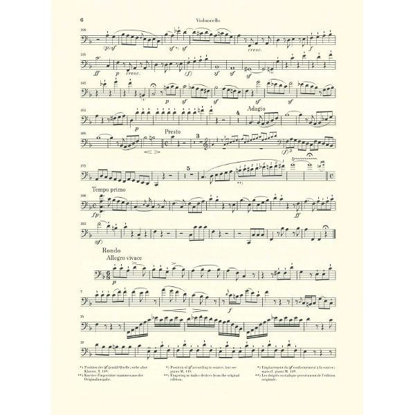 Henle Verlag Beethoven Sonate F-Dur Cello