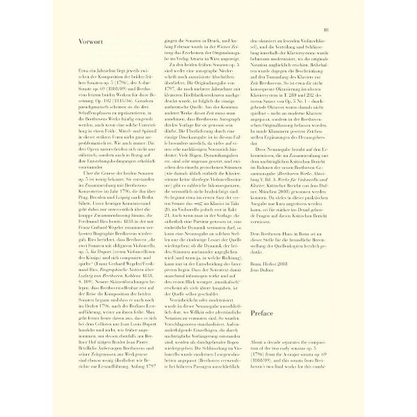 Henle Verlag Beethoven Sonate g-moll Cello