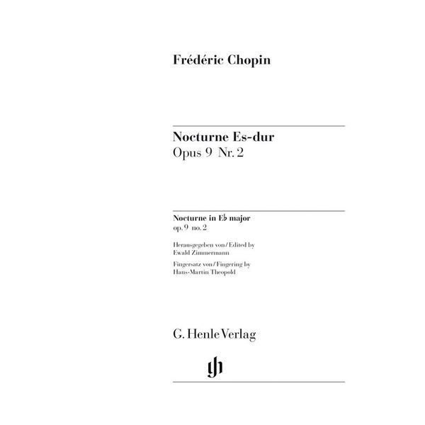Henle Verlag Chopin Nocturne Es-Dur