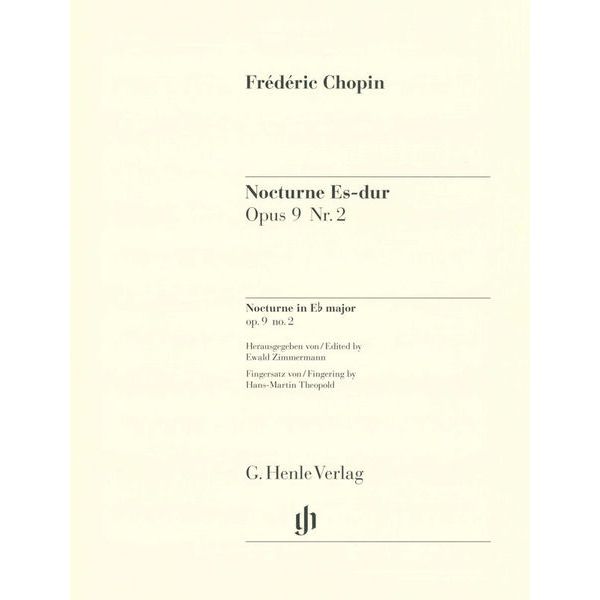 Henle Verlag Chopin Nocturne Es-Dur