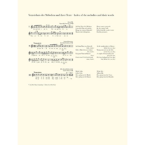 Henle Verlag Bartok Ungarische Volkslieder