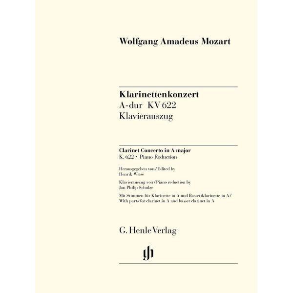 Henle Verlag Mozart Klarinettenkonzert